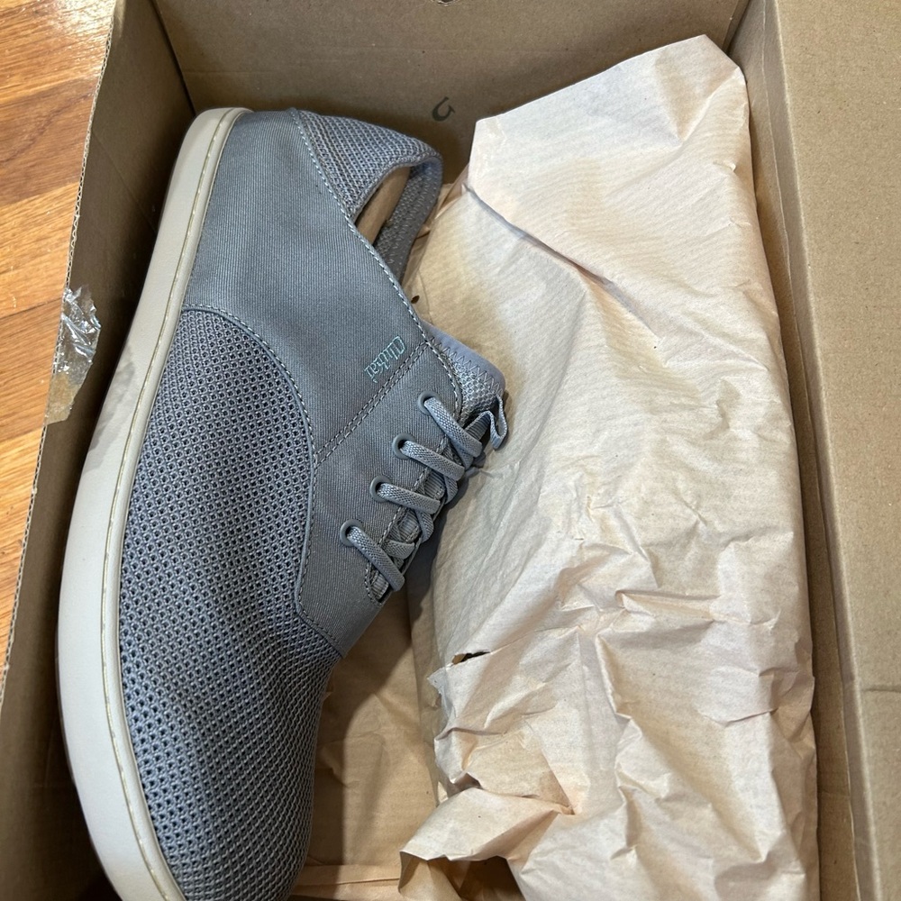 OLUKAI NOHEA MOKU SHARKSKIN GREY MESH TECH SNEAKERS SHOES MEN'S 11.5